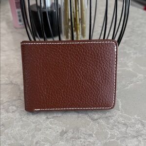 Genuine, leather men’s simple wallet